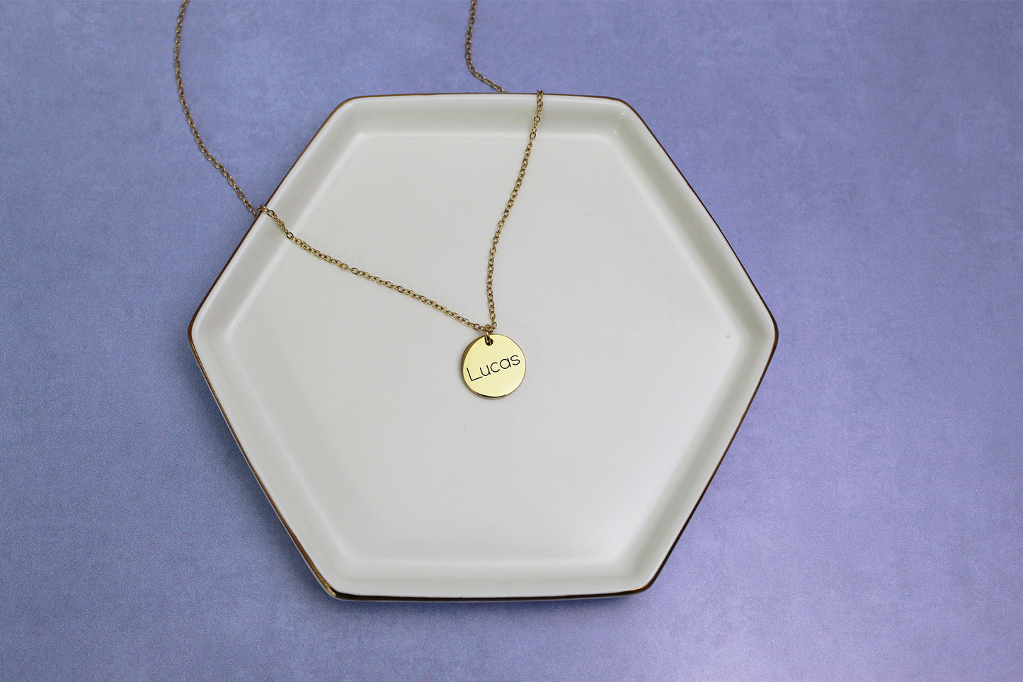 Personalized Disc Necklace