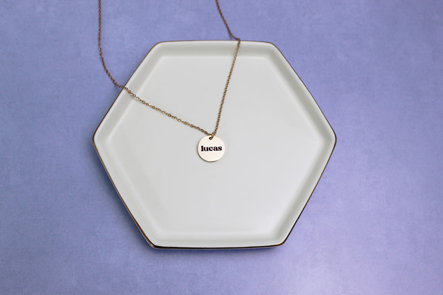 Personalized Disc Necklace