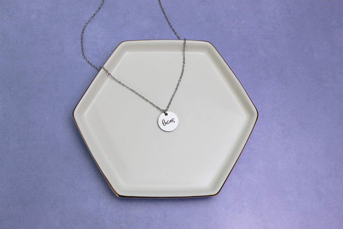 Personalized Disc Necklace