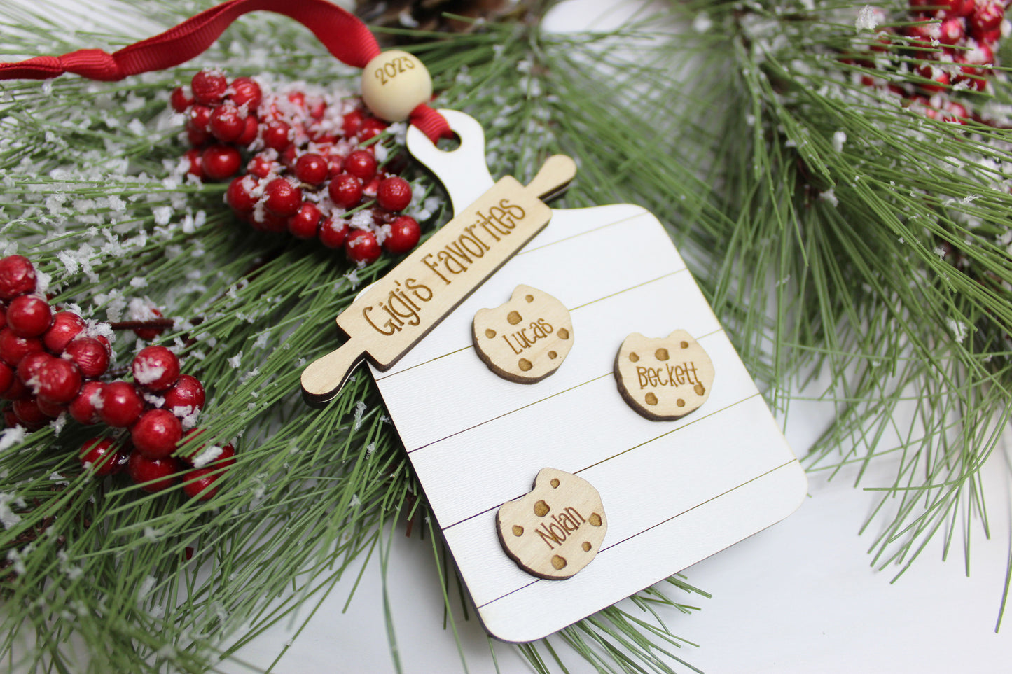 Personalized Family Cookie Ornament