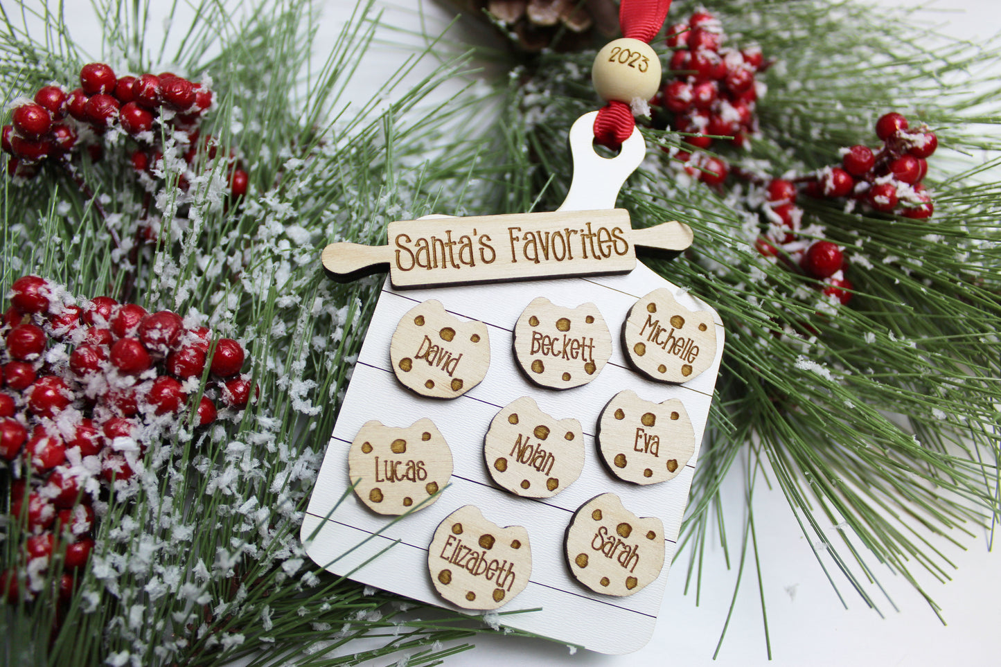 Personalized Family Cookie Ornament