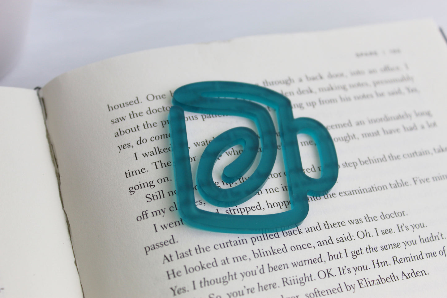 Custom Coffee Mug Shaped Bookmark