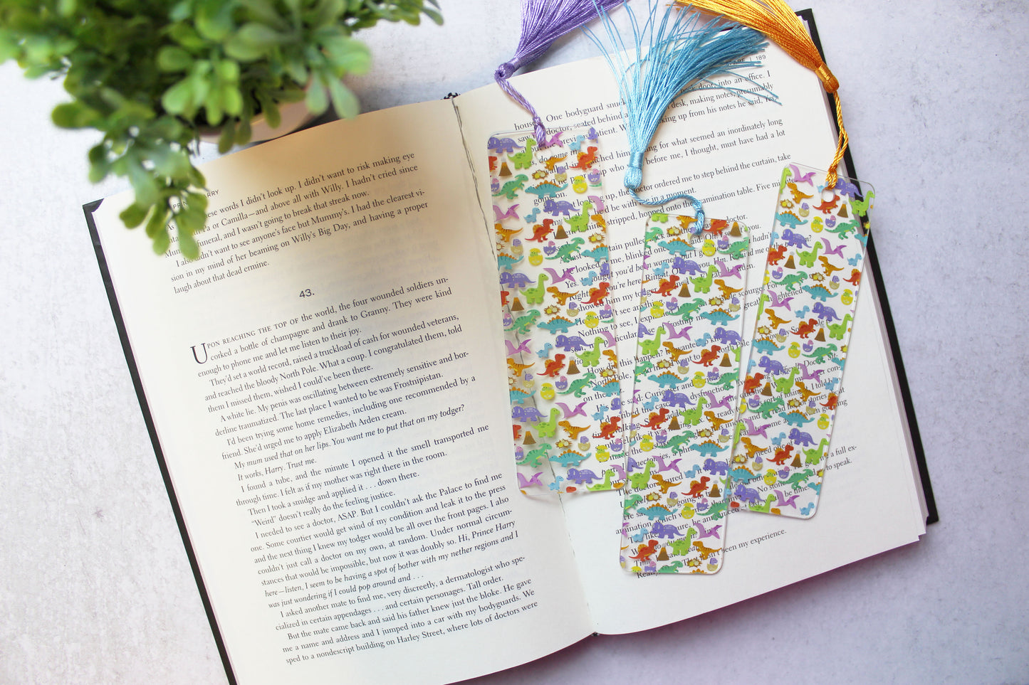 Dinosaur Bookmark