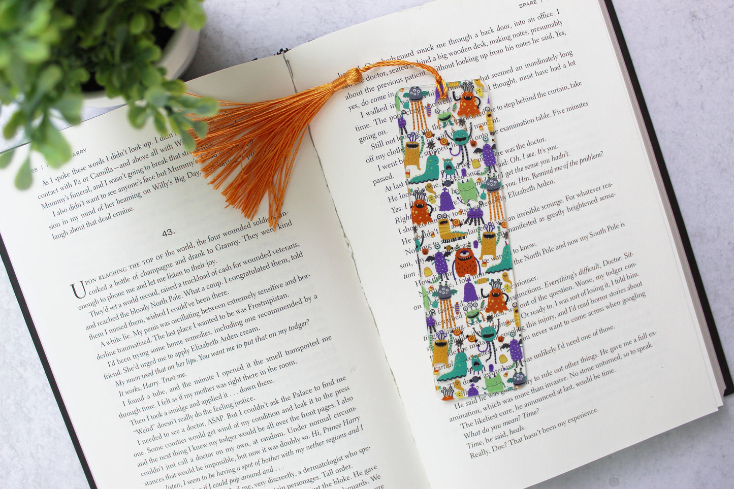 Monster Bookmark