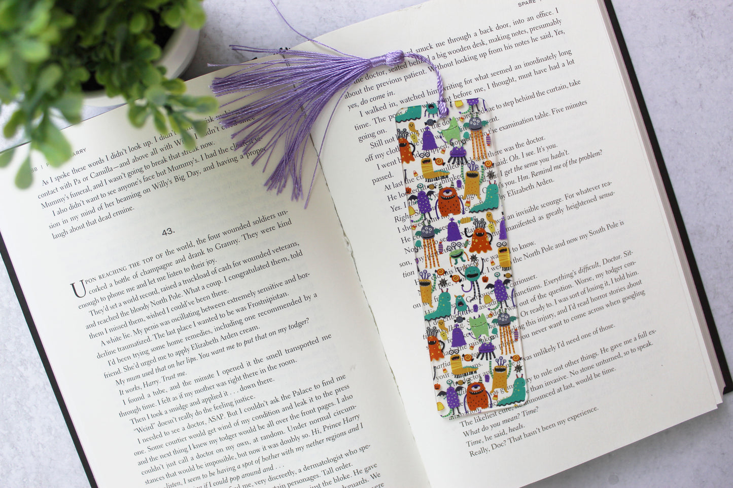 Monster Bookmark
