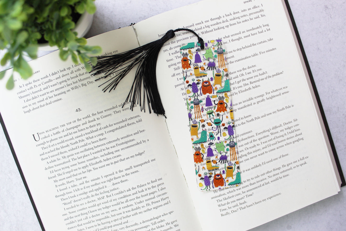 Monster Bookmark