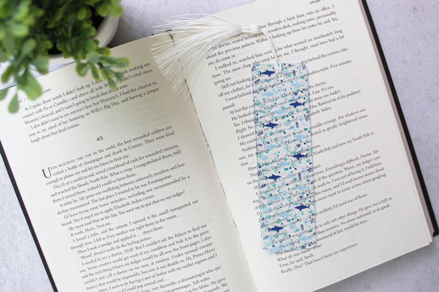 Shark Bookmark