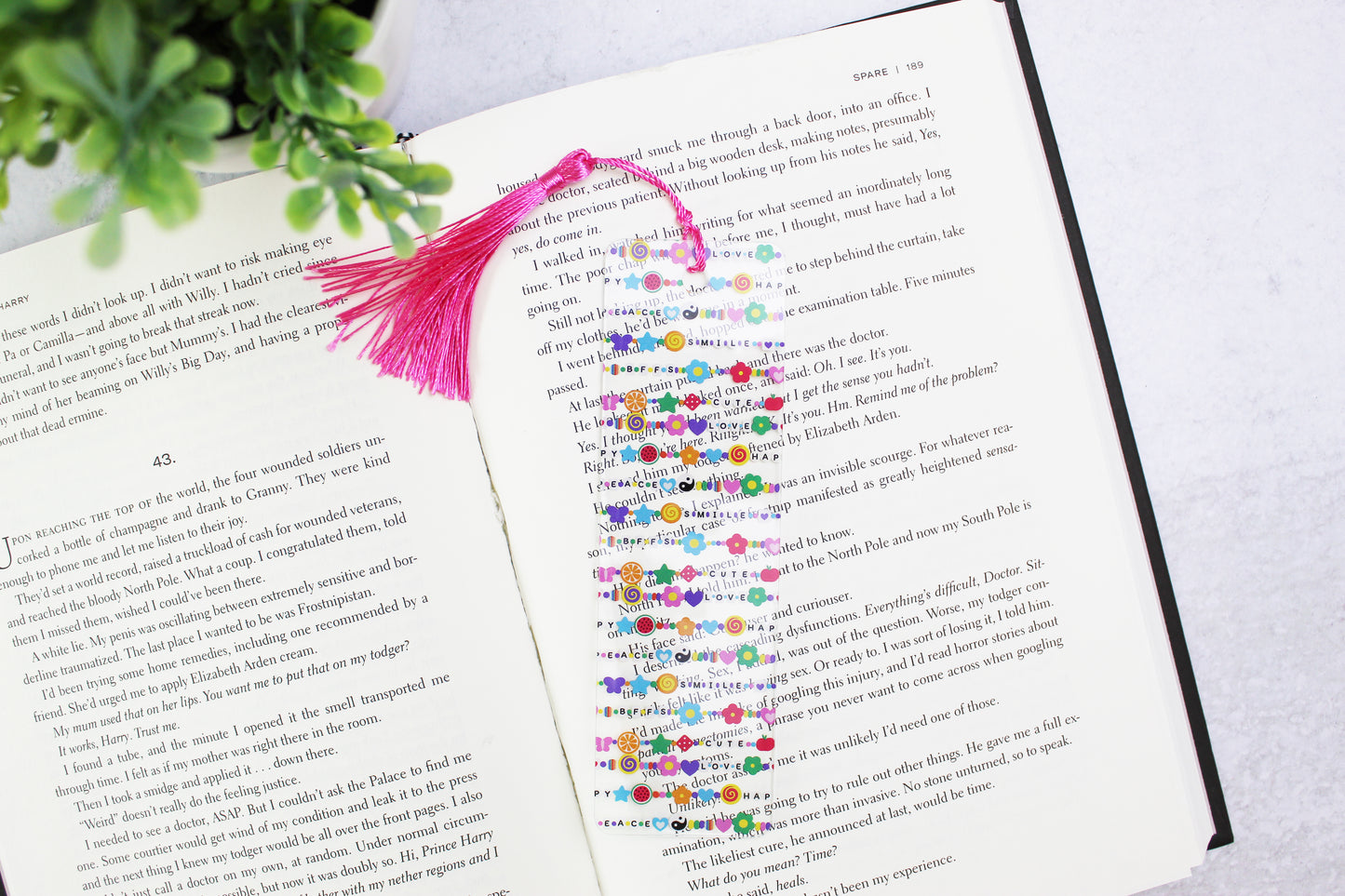 Friendship Bracelet Bookmark