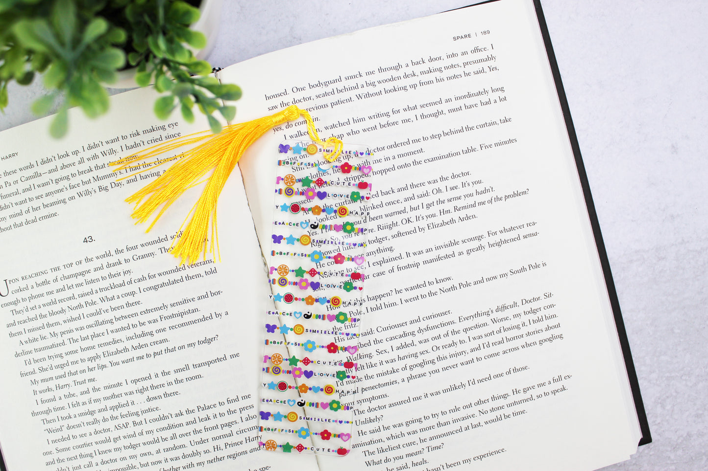 Friendship Bracelet Bookmark