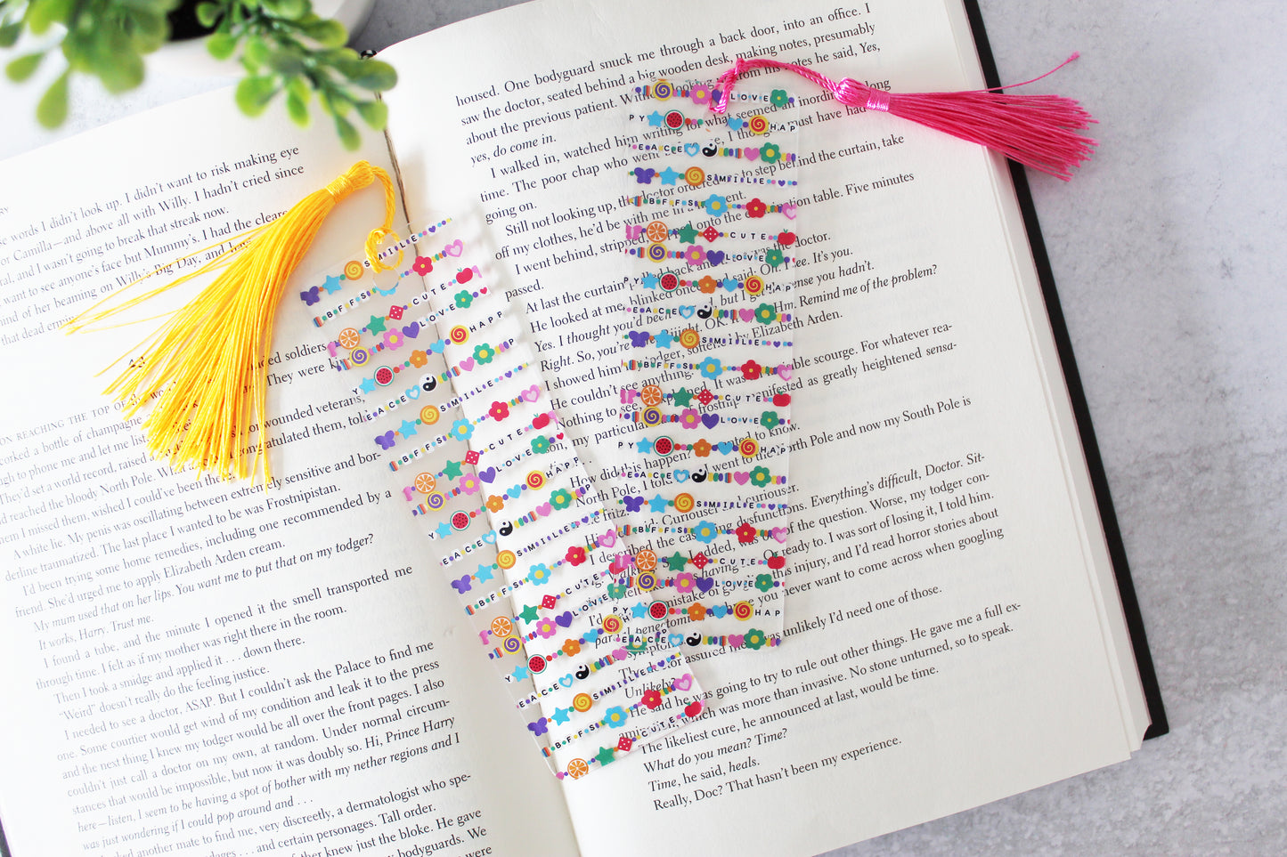 Friendship Bracelet Bookmark