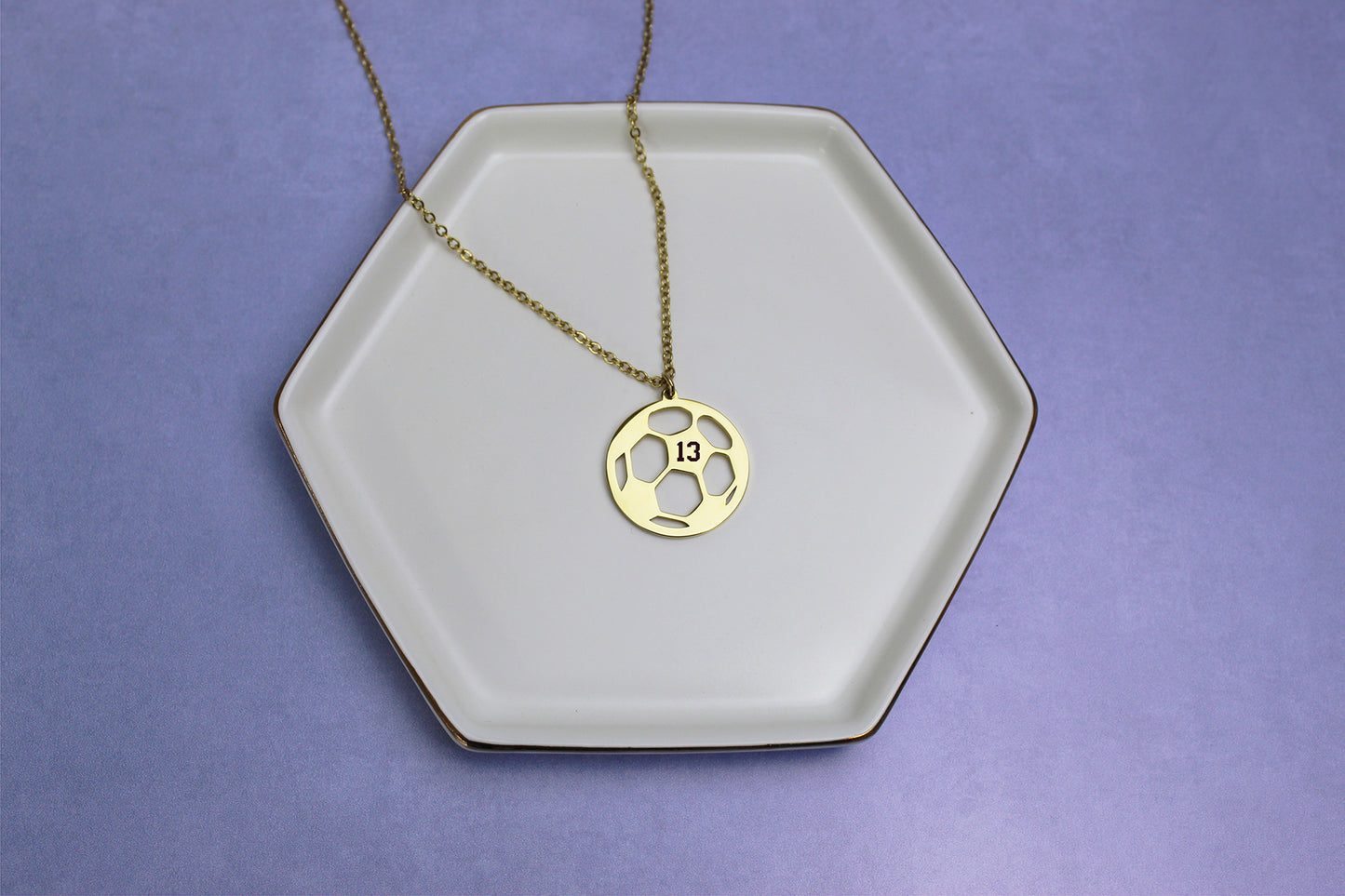 Personalized Soccer Necklace