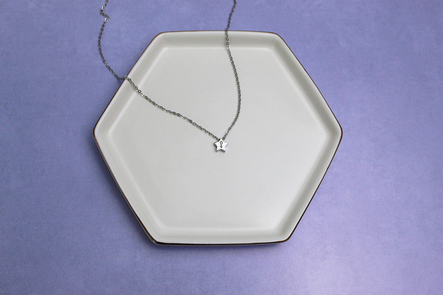 Personalized Tiny Star Necklace