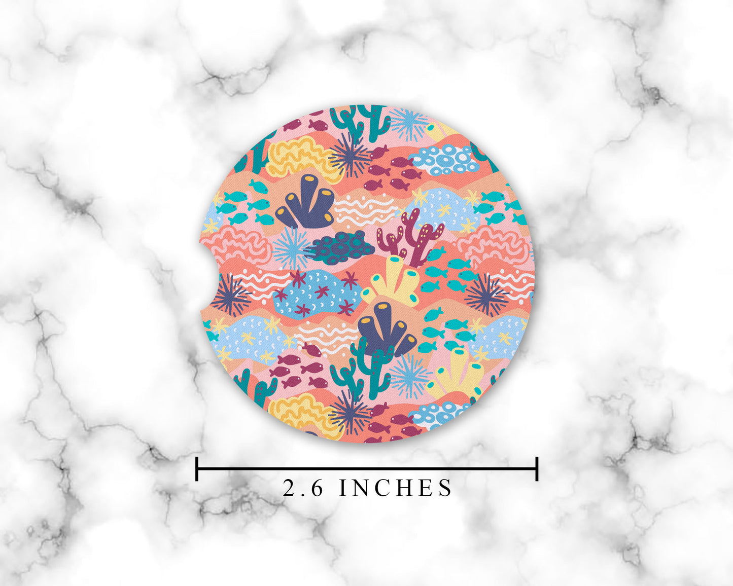 Coral Reef Car Coasters