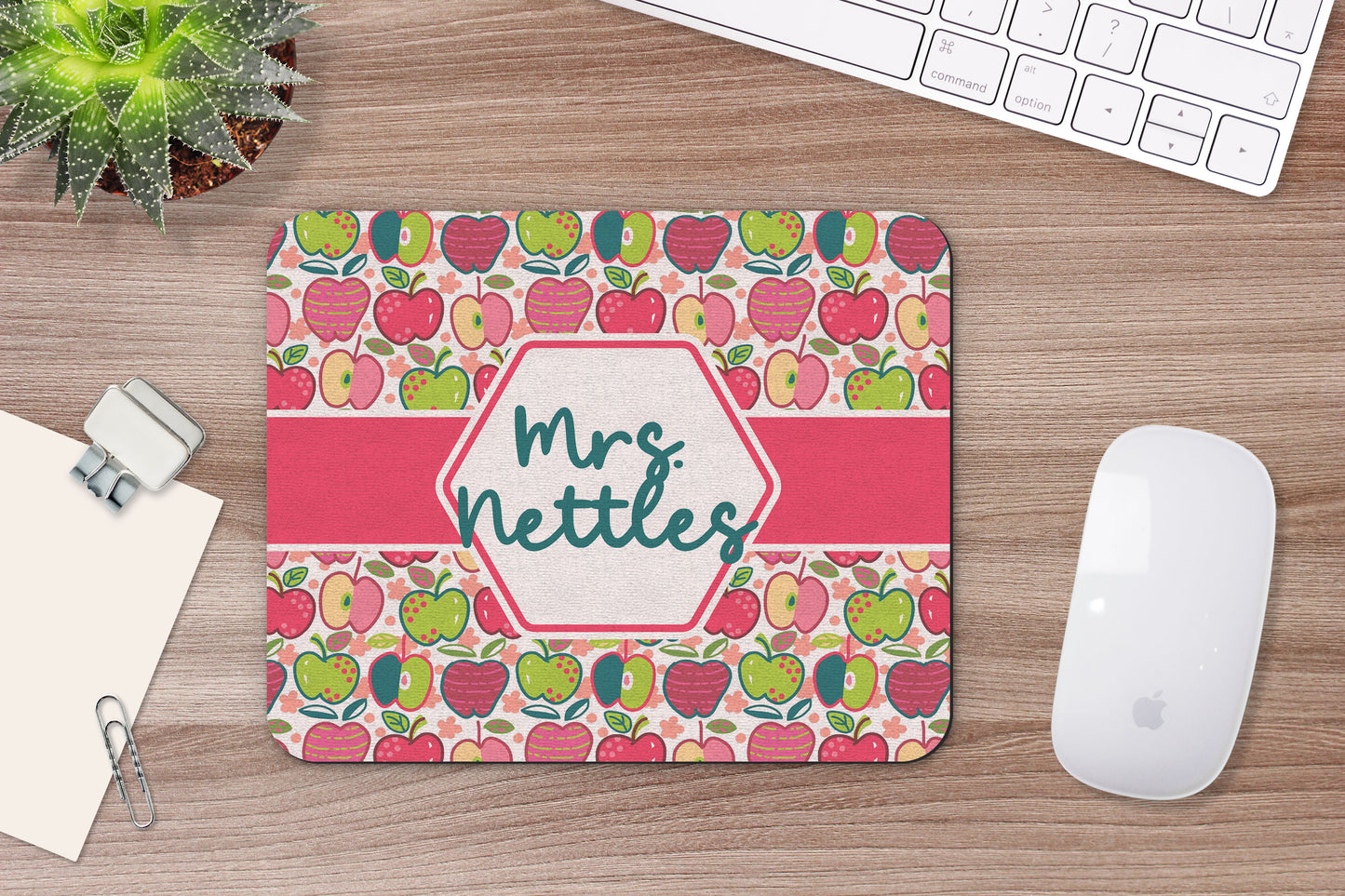 Personalized Teacher Mouse Pad & Desk Set