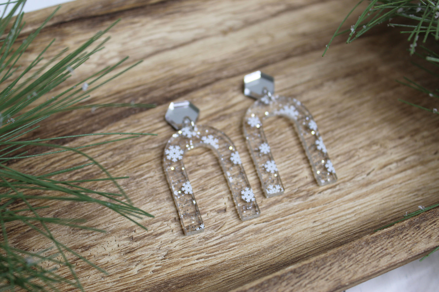 Snowflake Arch Earrings
