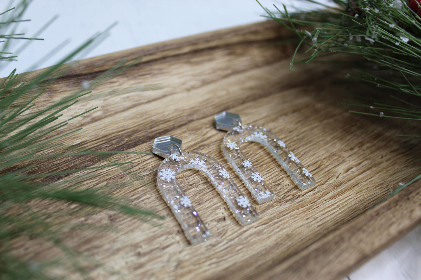 Snowflake Arch Earrings