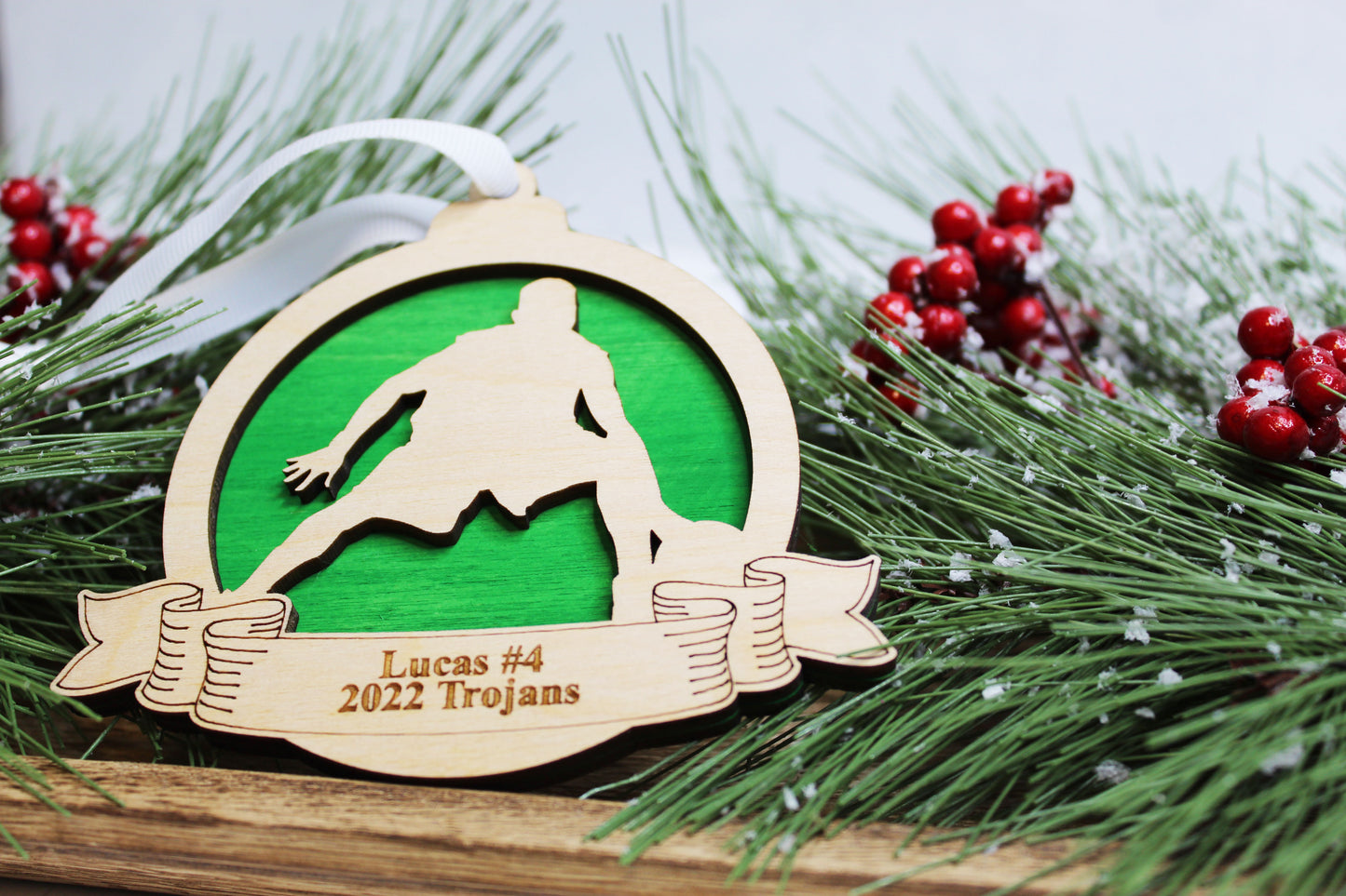 Personalized Basketball Ornament