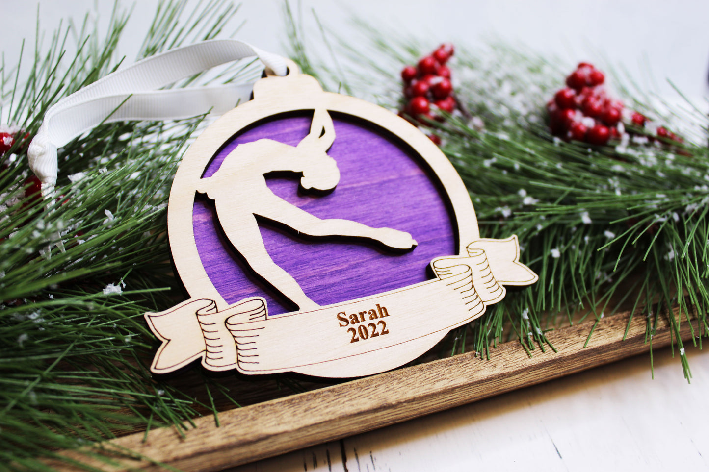 Personalized Figure Skating Ornament