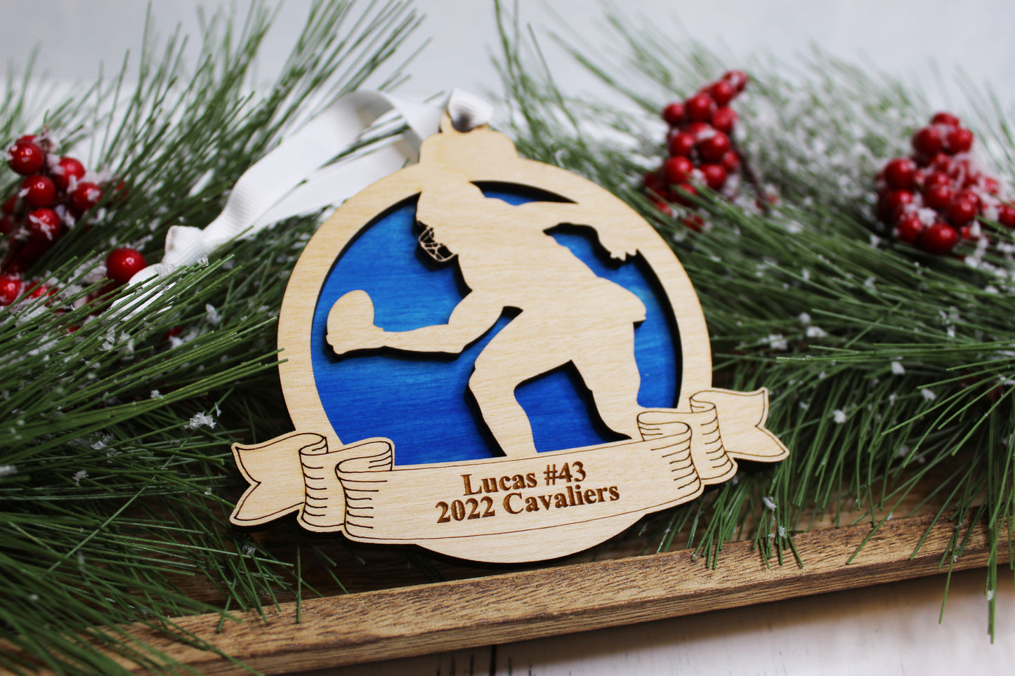Personalized Football Ornament