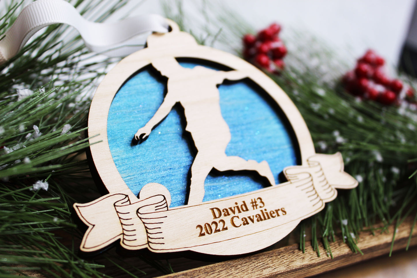 Personalized Soccer Ornament