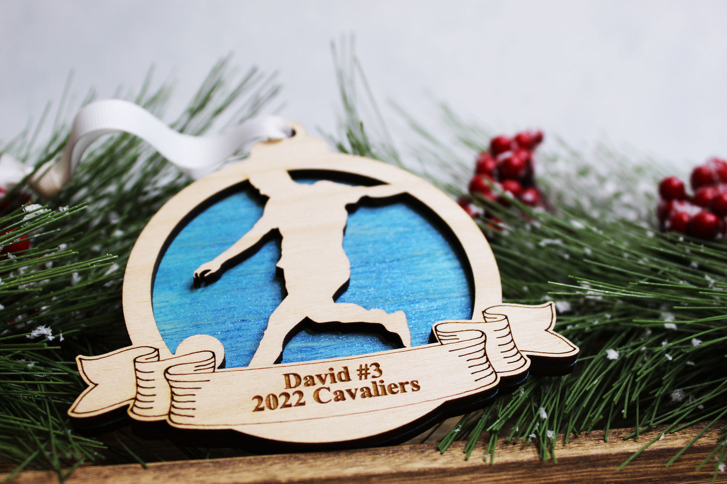 Personalized Soccer Ornament