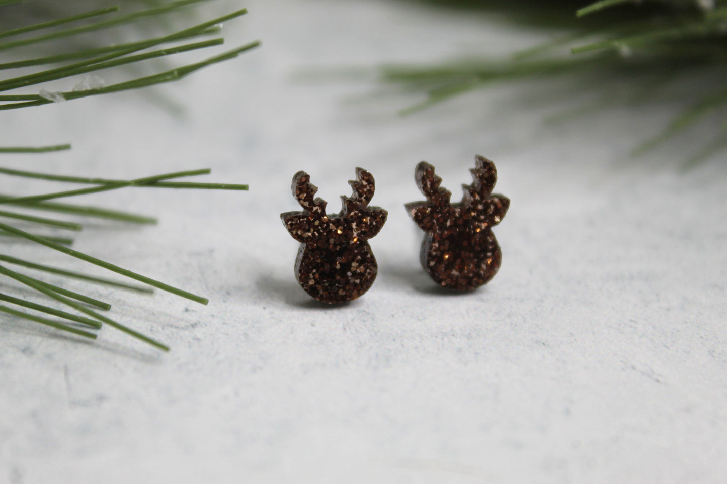 Reindeer Stud Earrings