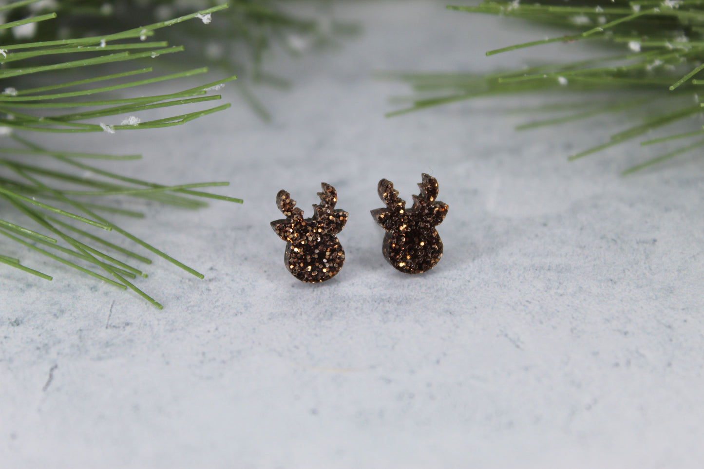 Reindeer Stud Earrings
