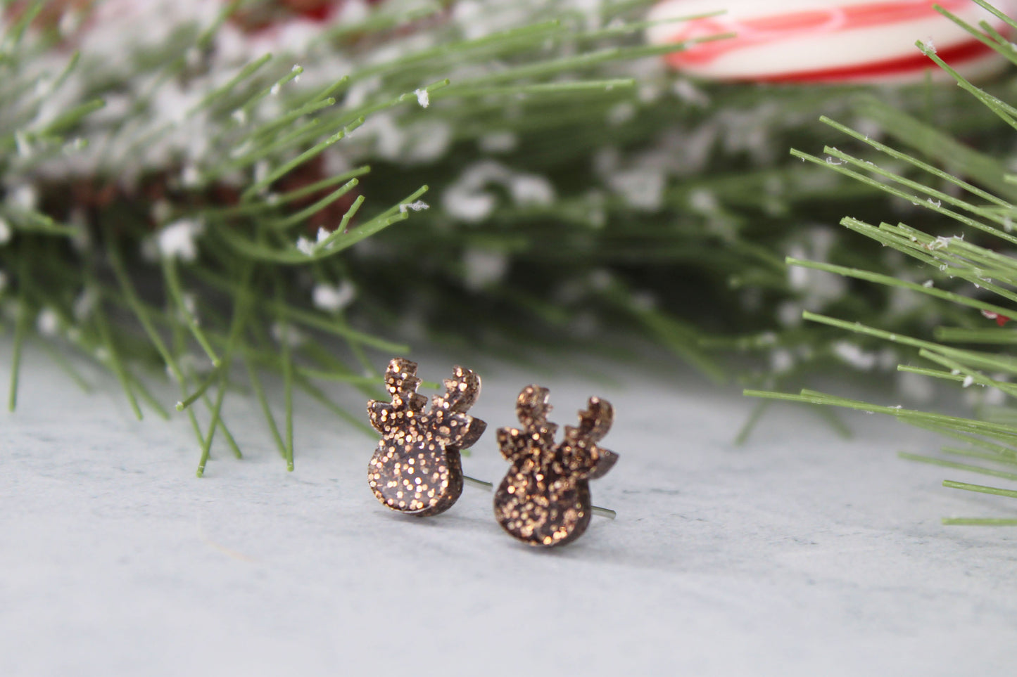 Reindeer Stud Earrings