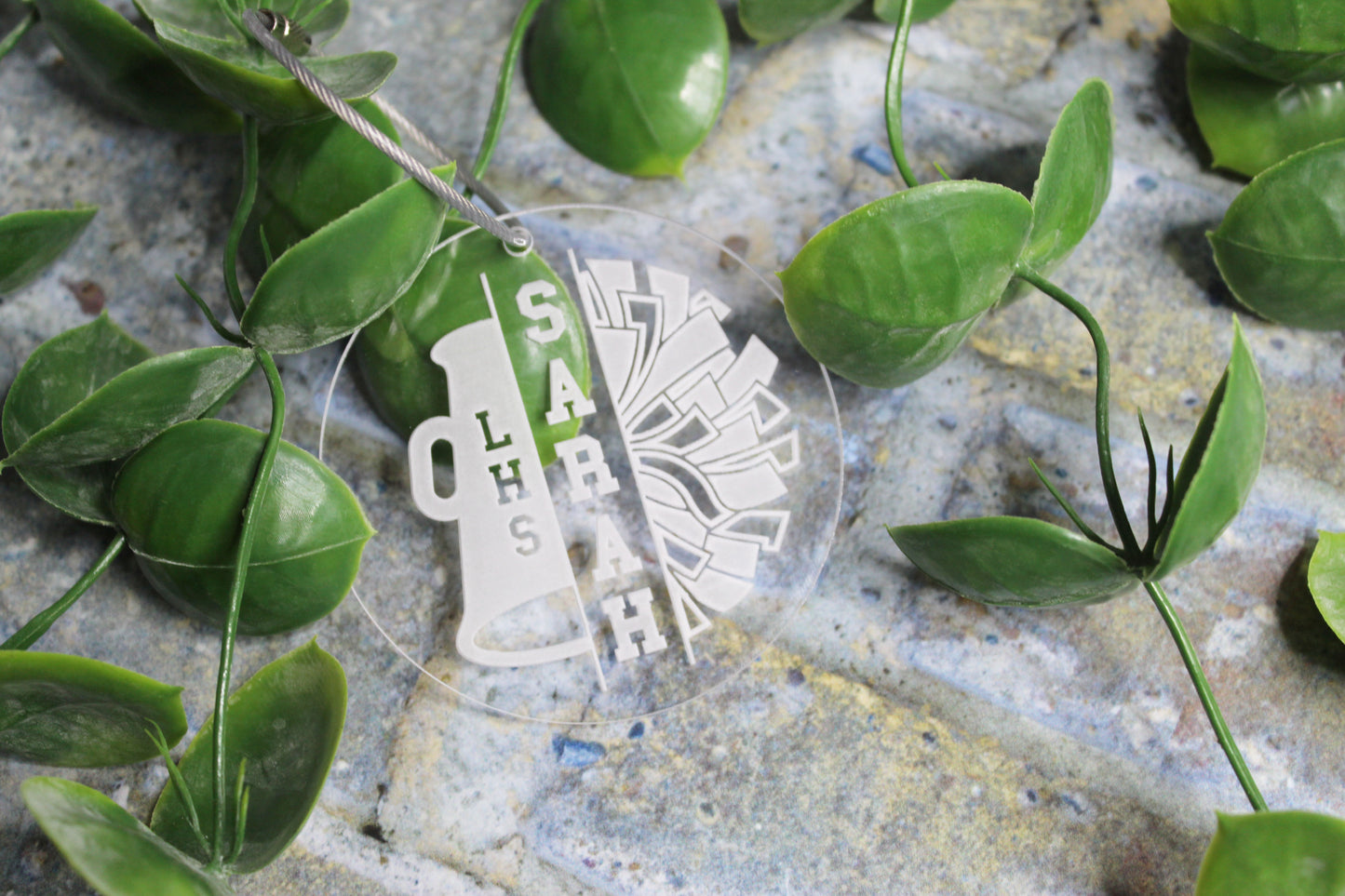 Cheerleader Bag Tag