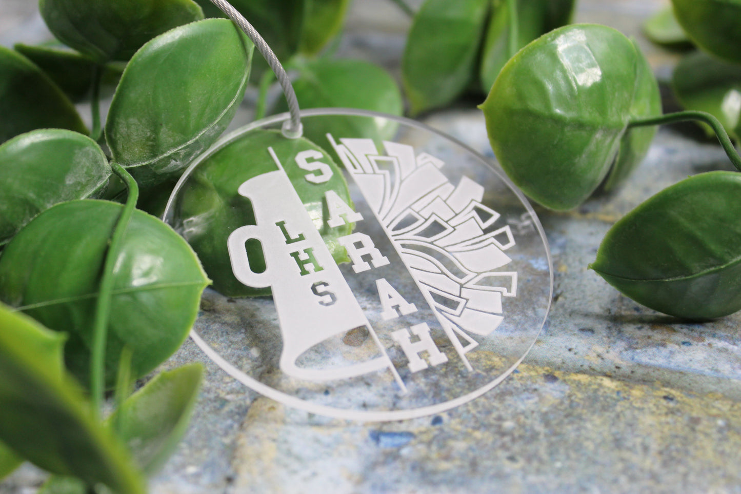 Cheerleader Bag Tag