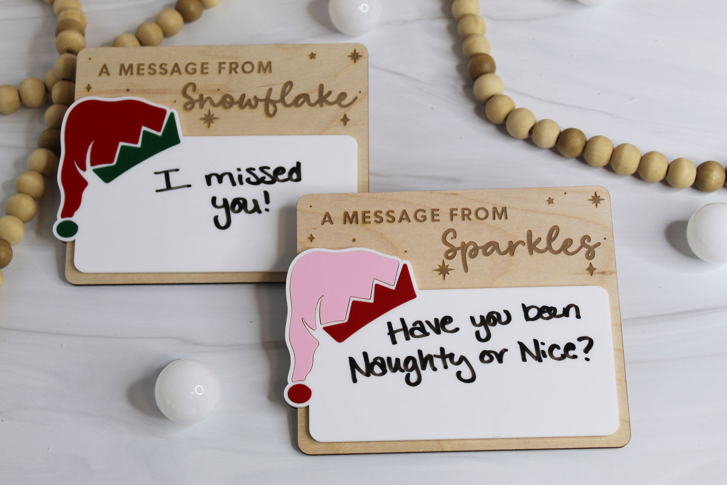 Personalized Elf Message Board