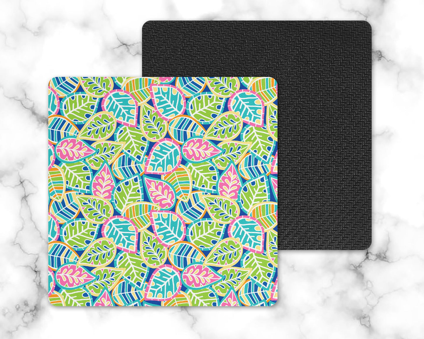 Tropical Leaf Drink Coasters
