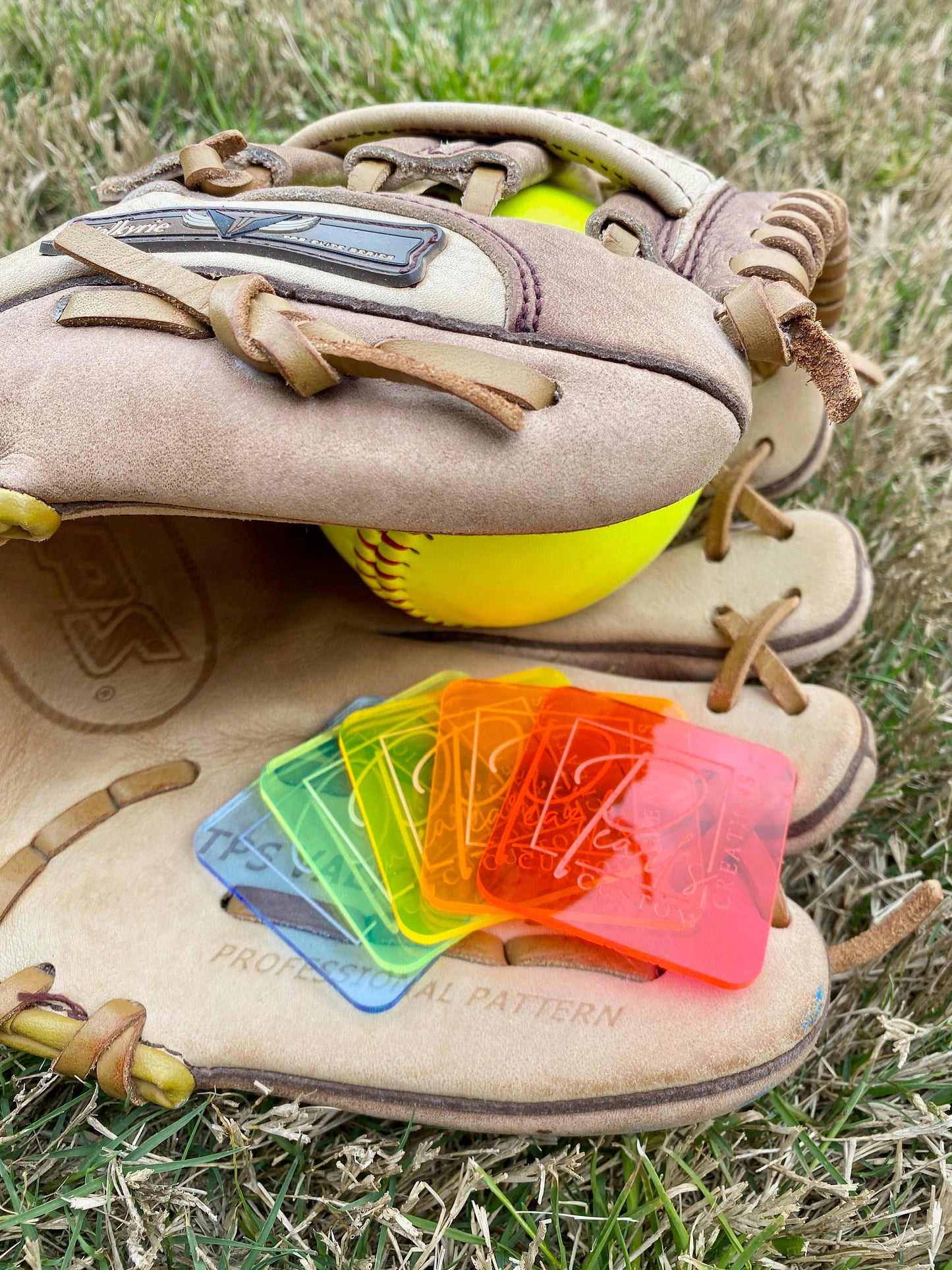 Softball Bag Tag - Baseball Bag Tag