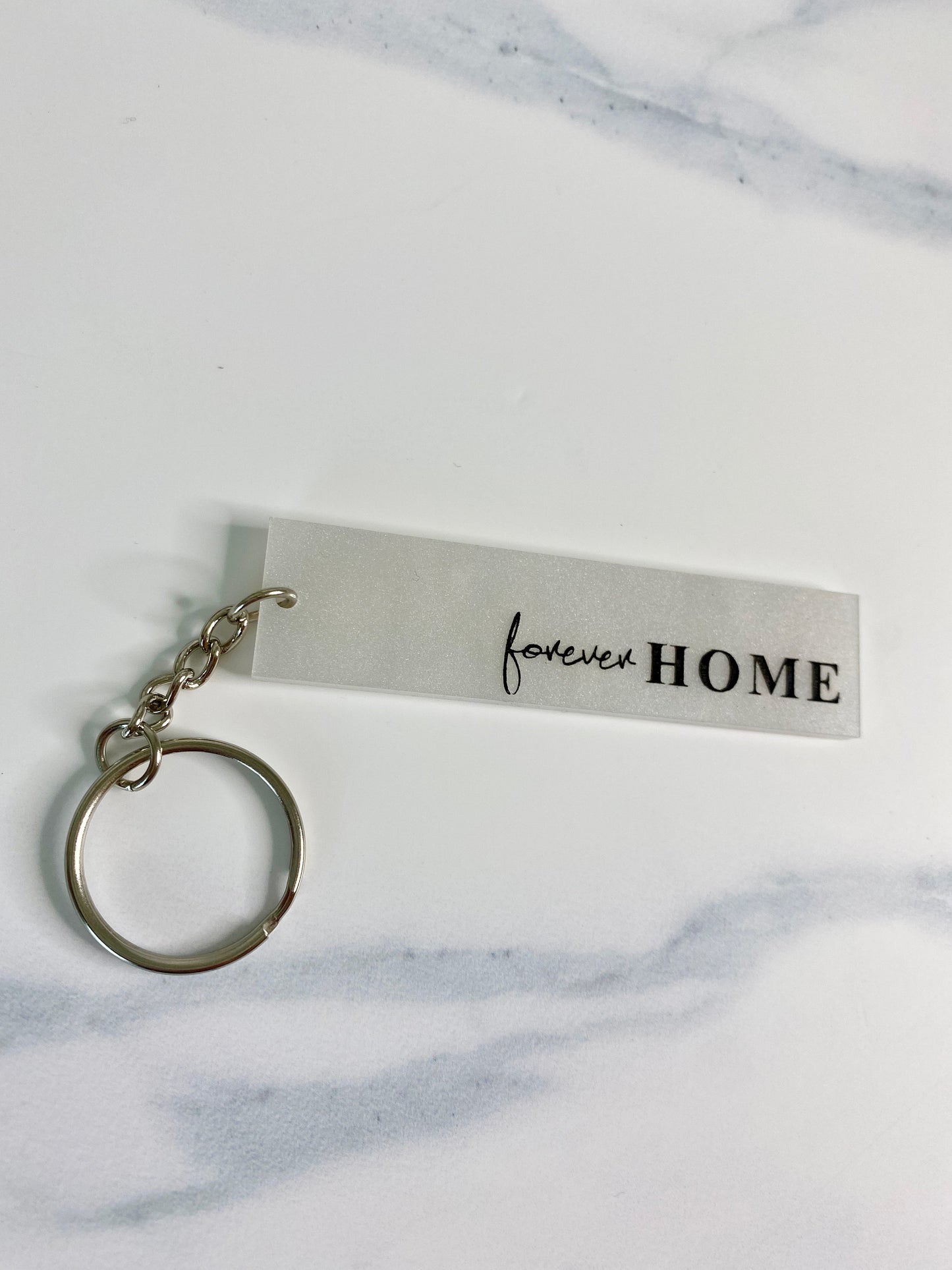 Forever Home Keychain - Welcome Home Keychain - Our First Home Keychain - Dream Home Keychain