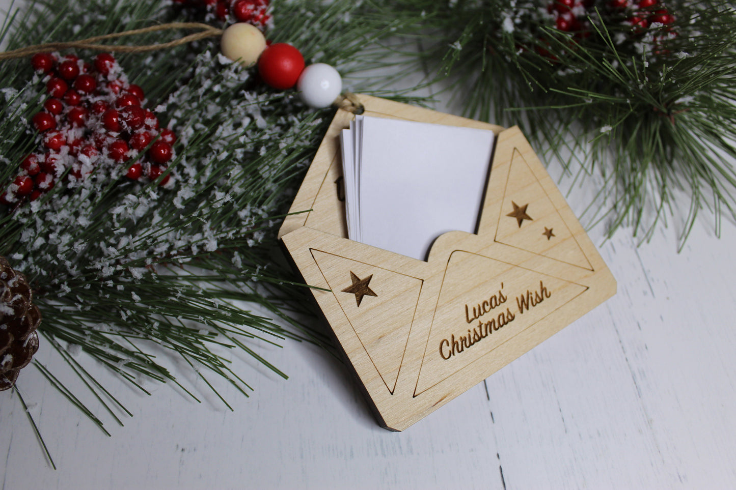 Personalized Letter to Santa Ornament