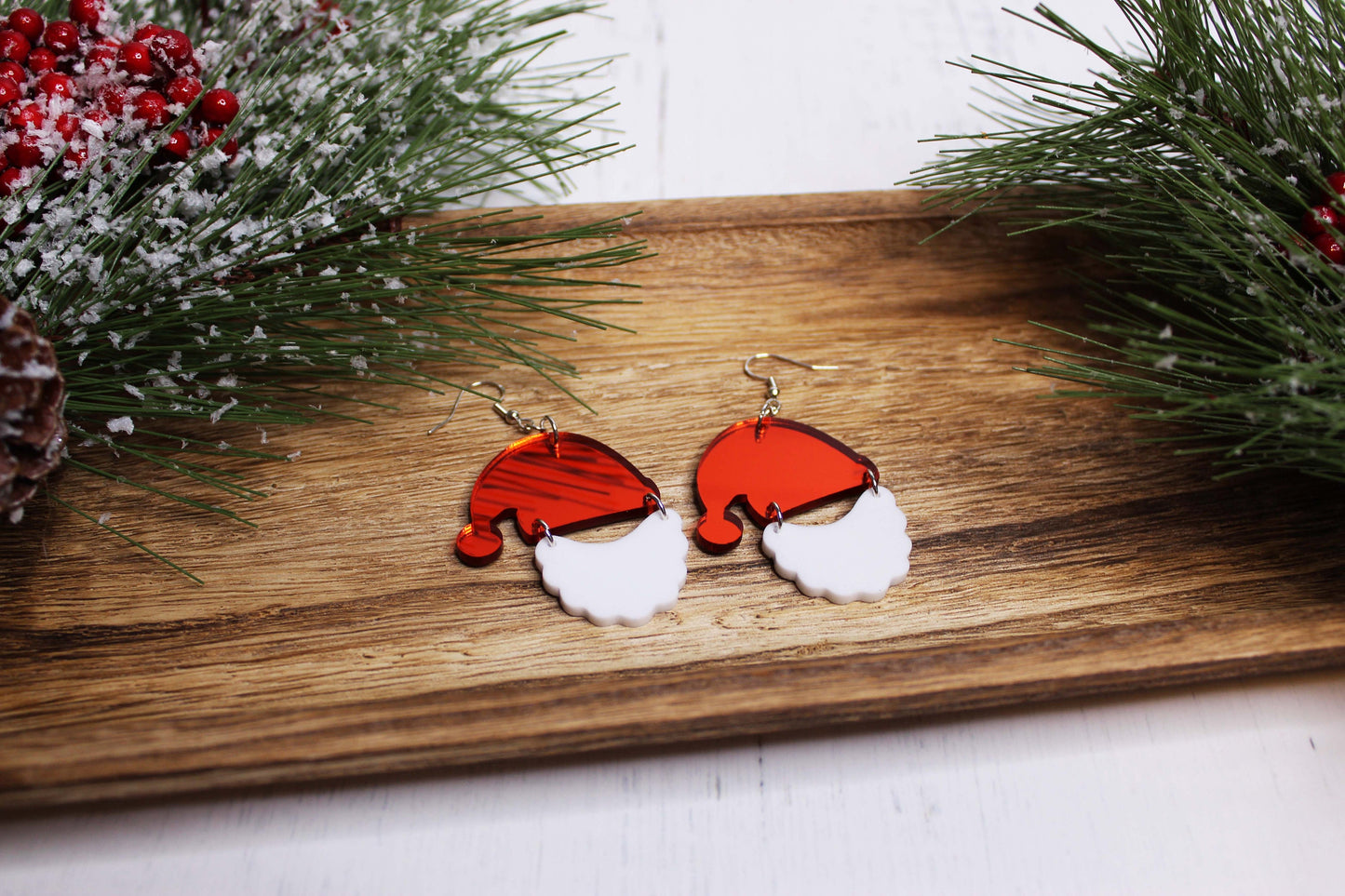 Santa Dangle Earrings