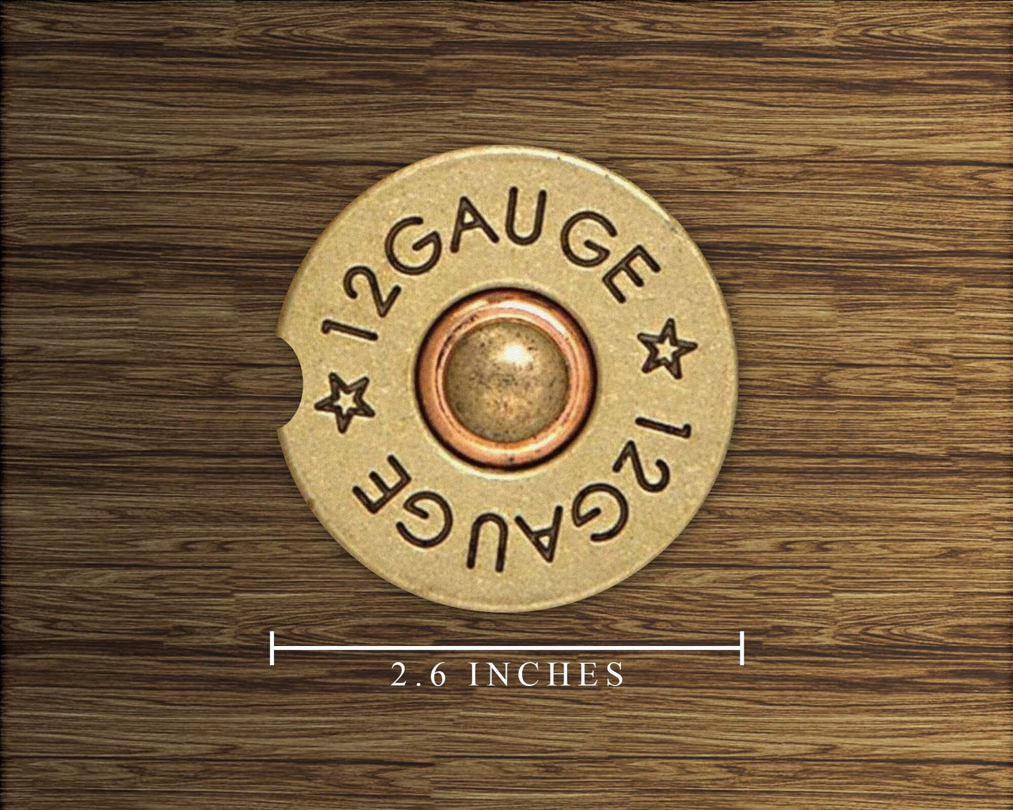 Shotgun Shell Car Coasters