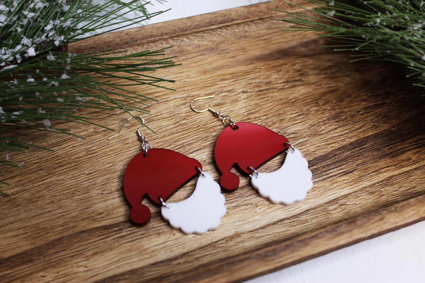 Santa Dangle Earrings