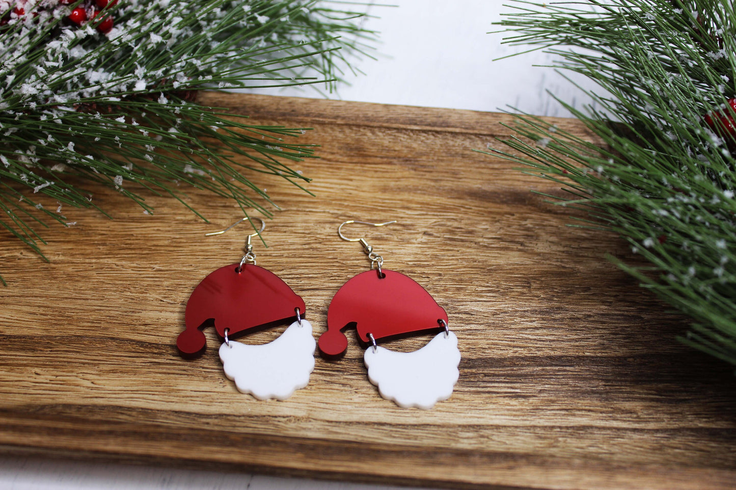 Santa Dangle Earrings