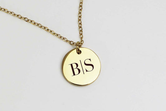 Initial Monogram Necklace