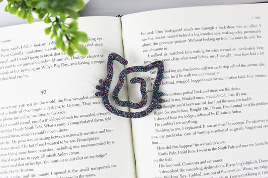 Custom Cat Shaped Bookmark
