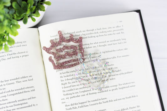 Custom Crown Shaped Bookmark