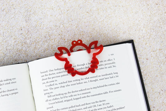 Custom Crab Shaped Bookmark