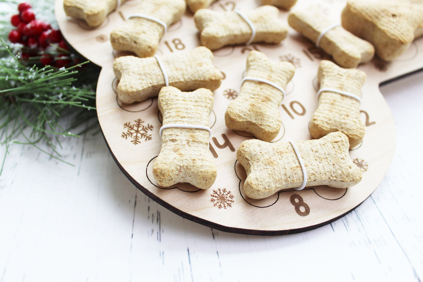 Bone Shaped Christmas Countdown