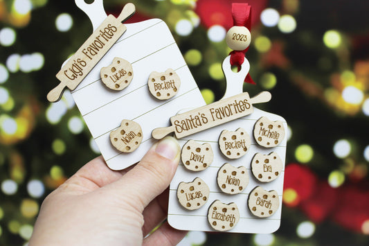 Personalized Family Cookie Ornament