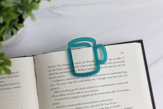 Custom Coffee Mug Shaped Bookmark