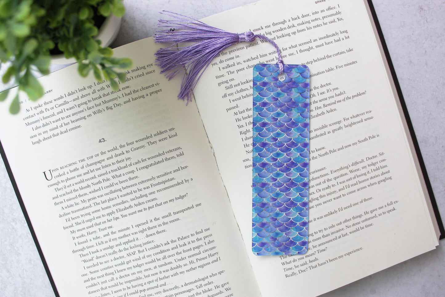 Mermaid Scales Bookmark