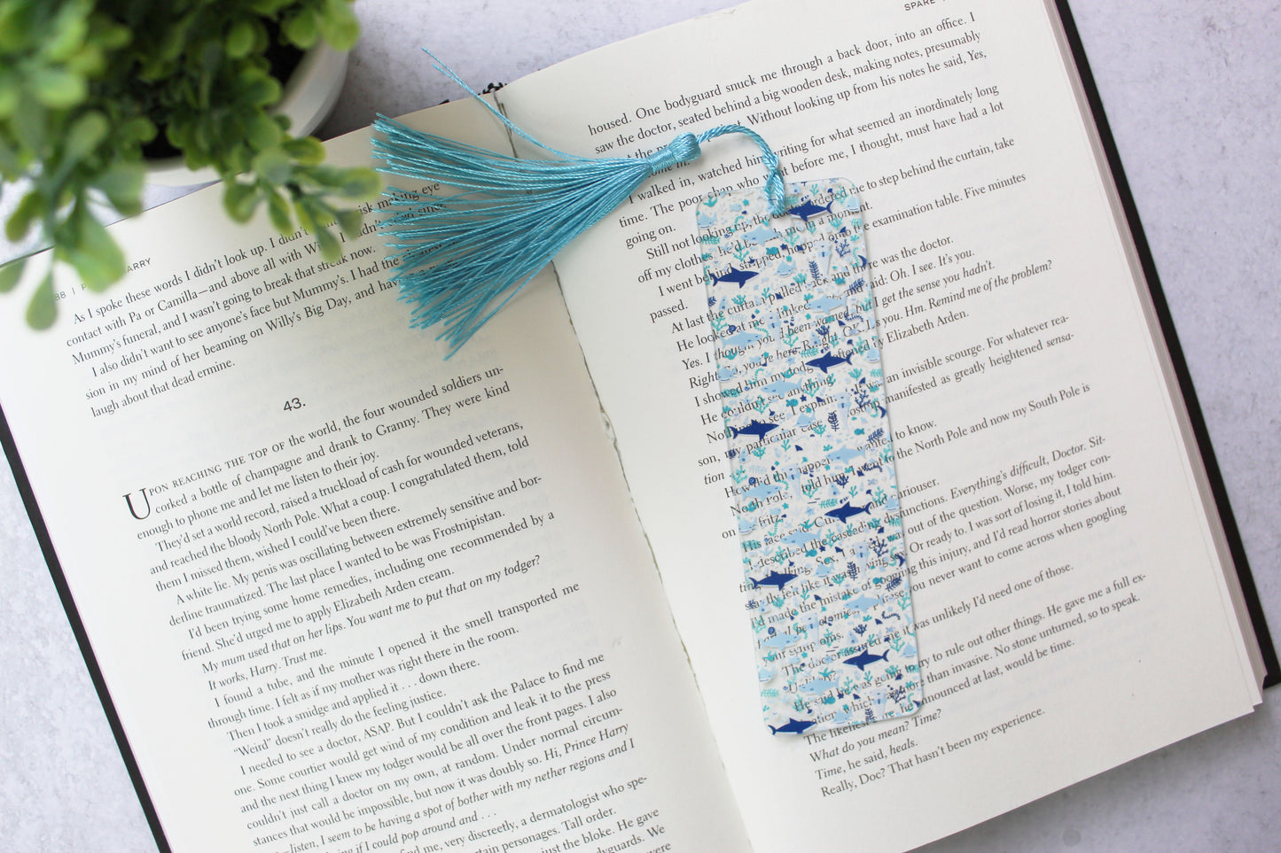 Shark Bookmark