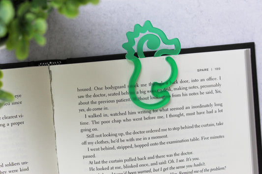Custom Seahorse Shaped Bookmark