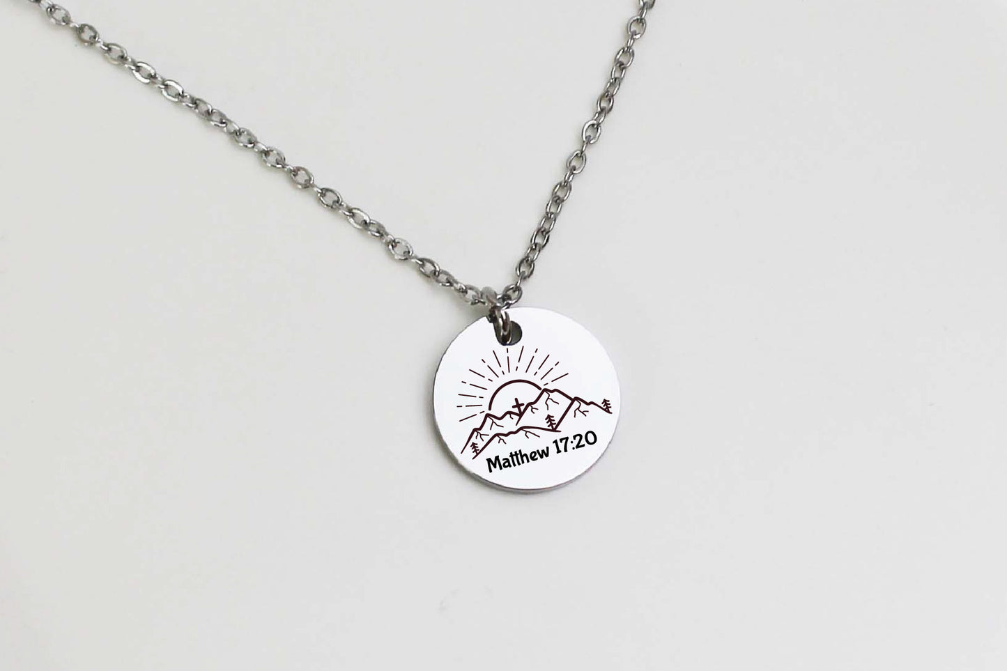 Mountain Praise | Matthew 17:20 Necklace